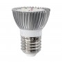 GLOBOSTAR® GROWSPOT 79691 Σποτ E27 MR16 Ανάπτυξης Φυτών LED 28W 840lm 120° AC 220-240V IP20 Πολύχρωμο Πλήρους Φάσματος Κόκκινο 660nm & Μπλε 450nm & UVIR 730nm Dimmable - Sanan SMD Chip -Μ5 x Π5 x Υ6cm - 2 Χρόνια Εγγύηση