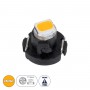 GLOBOSTAR® T3 81006 Λάμπα T3 8mm B8.5d LED 0.12W 9lm 120° DC 12V IP20 Πορτοκαλί - 1 x Epistar SMD1210 Chip - Μ0.8 x Π0.8 x Υ0.7cm - 1 Χρόνο Εγγύηση