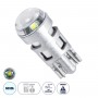 GloboStar® T10 W5W 81101 Λάμπα Αυτοκινήτου LED  3rd Generation Can-Bus Extreme Series 1xCREE-XPE 5W 105lm 120° DC 12V IP20 Φ1 x Υ2.5cm Ψυχρό Λευκό 6000K