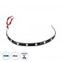 GloboStar® Αδιάβροχη Ταινία LED 30cm 15xSMD5050 12V IP65 Μ30 x Π1 x Υ0.3cm Ψυχρό Λευκό 6000K
