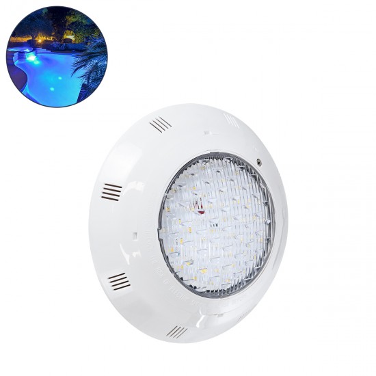 GLOBOSTAR® POOLETI 61540 Υποβρύχιο Φωτιστικό για Σιντριβάνια/Πισίνες LED 25W 1875lm 120° AC/DC 12V Αδιάβροχο IP68 Θερμό Λευκό 2700K Dimmable - 2m VDE Rubber Καλώδιο - Φ30 x Υ6.5cm - 3 Χρόνια Εγγύηση