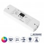 GloboStar® 71447 D3-L SKYDANCE DC DMX & RDM Dimmer High Speed Controller / Decoder 3 Καναλιών DC 12-24V 3 x 6A 144W - Max 18.5A 432W - IP20 Μ17 x Π5 x Υ2.5cm - 5 Years Warranty