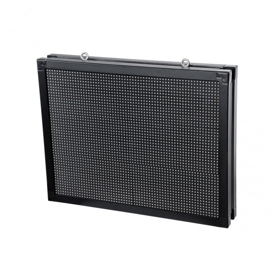 GLOBOSTAR® DISPLAY 90288 Κυλιόμενη Ψηφιακή Επιγραφή 64x48cm P10 Διπλής Όψης LED AC 220-240V Αδιάβροχο IP65 Κόκκινο - WiFi Control μέσω FK APP - Αισθητήρας Θερμοκρασίας & Υγρασίας - Μ70 x Π11 x Υ54.5cm - 2 Χρόνια Εγγύηση