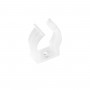 GLOBOSTAR® NEONIO-D 90778 Βάση Στήριξης για Neon Flex LED Αδιάβροχο IP65 - Διάφανο - Μ2.3 x Π2 x Υ2.7cm