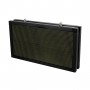 GLOBOSTAR® DISPLAY 90796 Κυλιόμενη Ψηφιακή Επιγραφή Διπλής Όψης 64x32cm P10 64x32 Pixel LED 200W AC 220-240V Αδιάβροχο IP65 Ψυχρό Λευκό 6000K - WiFi Control μέσω FK APP - Αισθητήρας Θερμοκρασίας & Υγρασίας - Μ70 x 11 x Υ38.5cm - 2 Χρόνια Εγγύηση