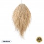 GLOBOSTAR® ARCHIPELAGO 01747 Boho Κρεμαστό Φωτιστικό Οροφής με Ντουί 1 x E27 AC 220-240V IP20 - Μπεζ - Μ30 x Π30 x Υ63cm