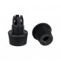 GLOBOSTAR® GLAND 77564 Στυπιοθλίπτης/Στήριγμα Καλωδίου - Μαύρο -  Μ1.6 x Π1.6 x Υ2.3cm