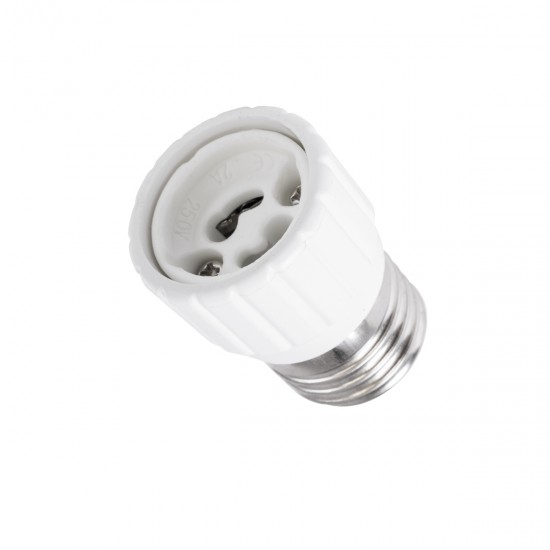 GLOBOSTAR® ADAPTOR 78973 Αντάπτορας/Μετατροπέας από Ντουί E27 σε GU10 IP20 - Μ3 x Π3 x Υ5cm
