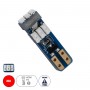 GloboStar® T5 81469 Λάμπα Αυτοκινήτου LED 9xSMD3014 0.36W 75lm 360° DC 12V IP20 Μ0.5 x Π0.4 x Υ1.8cm Κόκκινο