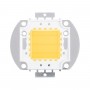 GloboStar® 73764 Υψηλής Ισχύος LED COB BRIDGELUX 30W 2400lm DC 28-32V - Μ5.5 x Π5.2 x Υ0.4cm - Θερμό Λευκό 2700K - 2 Χρόνια Εγγύηση