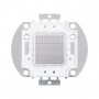 GloboStar® 73768 Υψηλής Ισχύος LED COB BRIDGELUX 50W 2500lm DC 20-24V - Μ5.6 x Π5.2 x Υ0.6cm - Κόκκινο - 2 Χρόνια Εγγύηση