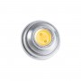 GLOBOSTAR® G4BACK 76113 Λάμπα G4 LED 2W 190lm 120° DC 12V IP20 Θερμό Λευκό 2700K Dimmable - Sanan COB Chip - Back Pin - Μ2.5 x Π2.5 x Υ0.9cm - 2 Χρόνια Εγγύηση