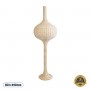 GLOBOSTAR® ALADDIN 02051 Boho Επιδαπέδιο Φωτιστικό με Ντουί 1 x E27 AC 220-240V IP20 - Μπεζ - Μ40 x Π40 x Υ150cm