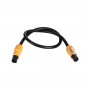 GLOBOSTAR® 41035 Καλώδιο Σύνδεσης Ρεύματος Powercon για Οθόνες LED Video Wall Αδιάβροχο IP65 - Μ75 x Π3.3 x Υ3.3cm