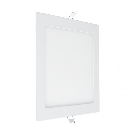 GLOBOSTAR® PANELO 60198 Χωνευτό Panel Οροφής LED 20W 2120lm 120° AC 220-240V IP20 Φυσικό Λευκό 4500K - Lumileds SMD Chip & TÜV SÜD Driver - Λευκό Γαλακτερό - Μ22.5 x Π22.5 x Υ1.9cm / Q20 x 20cm - 3 Χρόνια Εγγύηση