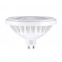 GLOBOSTAR® BEAMAR 60132 Σποτ GU10 AR111 LED 15W 1500lm 12° AC 220-240V IP20 Ψυχρό Λευκό 6000K Dimmable - Μ11 x Π11 x Υ6.6cm - 3 Χρόνια Εγγύηση