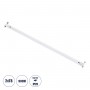 GloboStar® TUBATO 60152 Μεταλλικό Σκαφάκι για 2 x Λάμπες 90CM T8 G13 LED AC 220-240V IP20 Μ90 x Π7.2 x Υ4cm - 5 Χρόνια Εγγύηση