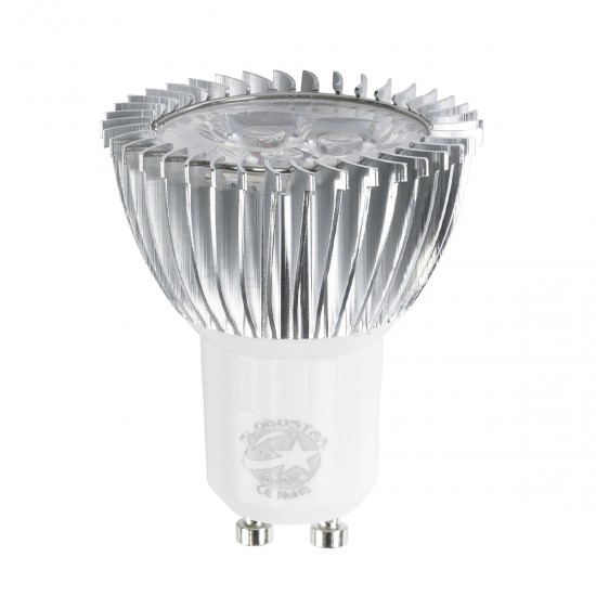 GLOBOSTAR® TRIBOO 76044 Σποτ GU10 MR16 LED 3W 250lm 45° AC 220-240V IP20 Πράσινο Dimmable - Μ5 x Π5 x Υ5.5cm - 3 Χρόνια Εγγύηση