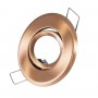 GLOBOSTAR® ORO 77805 Χωνευτή Κινούμενη Βάση για Σποτ MR11 με Ντουί GU10/GU5.3 IP20 - Χάλκινο - Μ7 x Π7 x Υ2.1cm / Q5.5cm