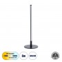 GLOBOSTAR® DALUMA 60467 Μοντέρνο Επιτραπέζιο Φωτιστικό LED 8W 880lm 200° AC 220-240V IP20 Ρυθμιζόμενο Λευκό CCT με On/Off 2700K/4500K/6000K - Lumileds SMD Chip - Μαύρο - Μ15 x Π15 x Υ46cm - 3 Χρόνια Εγγύηση