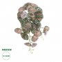 GloboStar® Artificial Garden POLKA HANGING PLANT 20612 Τεχνητό Διακοσμητικό Κρεμαστό Φυτό Πόλκα Υ45cm