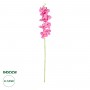 GloboStar® Artificial Garden  PINK ORCHID BRANCH 21131 Τεχνητό Διακοσμητικό Κλαδί Ορχιδέας Y85cm