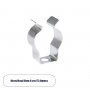 GLOBOSTAR® T5BASE 78947 Μεταλλικό Στήριγμα Τύπου Ωμέγα "Ω" για T5 Λάμπες - Μ2 x Π0.8 x Υ3cm