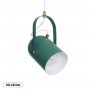 GLOBOSTAR® HAZEL 00928 Μοντέρνο Κρεμαστό Φωτιστικό Οροφής με Ντουί 1 x E27 AC 220-240V IP20 - Πράσινο & Χρυσό - Μ12 x Π12 x Υ27cm