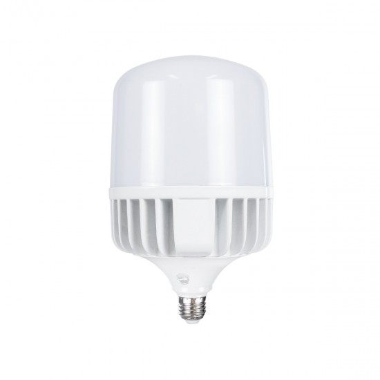 GLOBOSTAR® HIGHBAY 60068 Λάμπα E27 LED 58W 6580lm 260° AC 220-240V Αδιάβροχο IP44 Θερμό Λευκό 2700K - Lumileds SMD Chip - Λευκό Γαλακτερό - Μ15 x Π15 x Υ24cm - 3 Χρόνια Εγγύηση