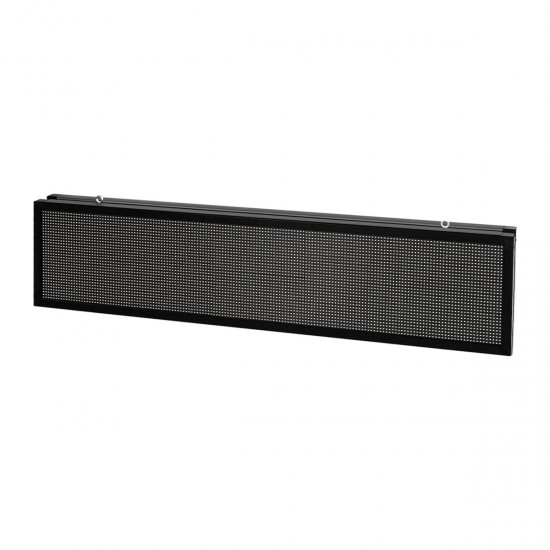GLOBOSTAR® DISPLAY 90334 Κυλιόμενη Ψηφιακή Επιγραφή P10 Διπλής Όψης LED AC 220-240V Αδιάβροχο IP65 Πορτοκαλί - WiFi Control μέσω FK APP - Αισθητήρας Θερμοκρασίας & Υγρασίας - Μ166 x Π11 x Υ38cm - 2 Χρόνια Εγγύηση