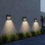 kelvo® STEPART KLV-101-0105 Φωτιστικό Σκαλοπατιού / Διαδρόμου LED 4W 500lm 45° AC 220-240V Αδιάβροχο IP65 Θερμό Λευκό 2700K - Lumileds SMD Chip & TÜV SÜD Driver - Γκρι Ανθρακί Ματ - Μ15 x Π3.5 x Υ15cm - 5 Χρόνια Εγγύηση