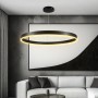 kelvo® VENOM KLV-101-0193 Κρεμαστό Φωτιστικό Οροφής LED 75W 7500lm 120° AC 220-240V IP20 Ρυθμιζόμενο Λευκό CCT με Χειριστήριο από 2700K έως 6000K Dimmable - Lumileds SMD Chip - Μαύρο Ματ - Μ100 x Π100 x Υ6.5cm - 3 Χρόνια Εγγύηση