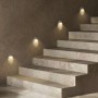 kelvo® STEPART KLV-101-0102 Φωτιστικό Σκαλοπατιού / Διαδρόμου LED 3W 375lm 45° AC 220-240V Αδιάβροχο IP65 Θερμό Λευκό 2700K - Lumileds SMD Chip & TÜV SÜD Driver - Γκρι Ανθρακί Ματ - Μ13 x Π5.5 x Υ26cm - 5 Χρόνια Εγγύηση