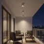 kelvo® MARETTI KLV-101-0057 Φωτιστικό Downlight Σποτ για Λάμπα MR16 με Ντουί GU10 AC 220-240V Αδιάβροχο IP65 - Νίκελ Χρώμιο - Μ9 x Π9 x Υ9cm