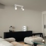 kelvo® SPOTA KLV-101-0137 Κινούμενο Φωτιστικό Σποτ Οροφής για 2 Λάμπες MR16 με Ντουί GU10 AC 220-240V IP20 - Λευκό Ματ - Μ30 x Π6 x Υ14.5cm
