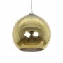 GLOBOSTAR® SATURN 999-0147 Μοντέρνο Κρεμαστό Φωτιστικό Οροφής με Ντουί 1 x E27 AC 220-240V IP20 - Πολύχρωμο - Μ25 x Π25 x Υ22cm