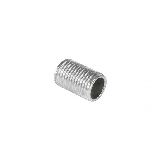 GLOBOSTAR® THREADEDTUBE 77556 Μεταλλικός DIY Σύνδεσμος / Μαστός με M10 Σπείρωμα για Φωτιστικά - Μ1.5 x Π1 x Υ1cm