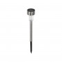 GLOBOSTAR® SOLARDECOR 71522 Διακοσμητικό Φωτιστικό Κήπου LED 1W 30lm 180° DC 5V με Φωτοβολταϊκό Panel 5V 0.1W & Επαναφορτιζόμενη Μπαταρία Li-ion 3.2V 600mAh Αδιάβροχο IP65 Πολύχρωμο RGB - Μ5.5 x Π5.5 x Υ36.5cm - 2 Χρόνια Εγγύηση