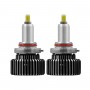 GloboStar® 82066 H10 360° Line Extreme KIT Βασικού Φωτισμού Αυτοκινήτου & Φορτηγού 3rd Generation Can-Bus Extreme Truck Series LED CREE CXB COB 120W 16800lm DC 9-32V Αδιάβροχο IP66 Ψυχρό Λευκό 6000K