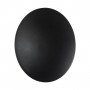 GLOBOSTAR® HELIO-R 60659 Μοντέρνο Φωτιστικό Τοίχου - Απλίκα LED 7W 700lm 120° AC 220-240V Αδιάβροχο IP65 Θερμό Λευκό 2700K - Lumileds SMD Chip & TÜV SÜD Driver - Μαύρο Ματ - Μ16 x Π5 x Υ16cm - 5 Χρόνια Εγγύηση