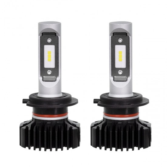 GloboStar® 85637 H7 X1 Line KIT Βασικού Φωτισμού Αυτοκινήτου & Φορτηγού 3nd Generation Can-Bus Series LED CREE CXB 100W 14000lm DC 9-32V Αδιάβροχο IP66 Ψυχρό Λευκό 6000K