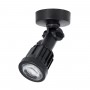 GLOBOSTAR® GARDENINI 61547 Φωτιστικό Σποτ LED 5W 400lm 38° DC 24V Αδιάβροχο IP68 Πράσινο Dimmable - Lumileds SMD Chip - Μαύρο - Μ7 x Π7 x Υ14.5cm - 3 Χρόνια Εγγύηση