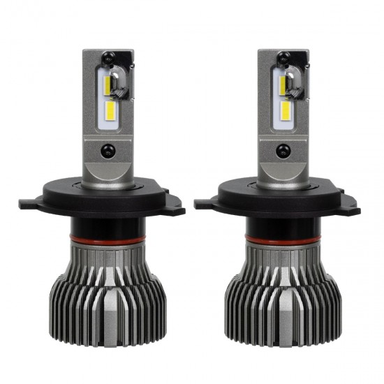 GloboStar® 85642 H4 E30 Line KIT Βασικού Φωτισμού Αυτοκινήτου & Φορτηγού 3nd Generation Can-Bus Series LED CREE CXB 150W 21000lm DC 9-32V Αδιάβροχο IP66 Ψυχρό Λευκό 6000K