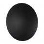 GLOBOSTAR® HELIO-R 60661 Μοντέρνο Φωτιστικό Τοίχου - Απλίκα LED 12W 1200lm 120° AC 220-240V Αδιάβροχο IP65 Θερμό Λευκό 2700K - Lumileds SMD Chip & TÜV SÜD Driver - Μαύρο Ματ - Μ26 x Π26 x Υ5cm - 5 Χρόνια Εγγύηση